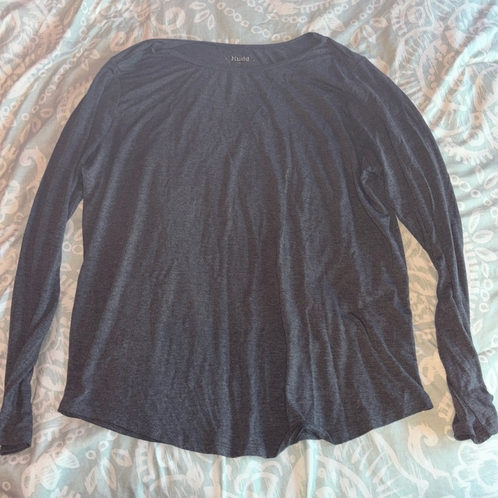 Gray Long Sleeve Shirt